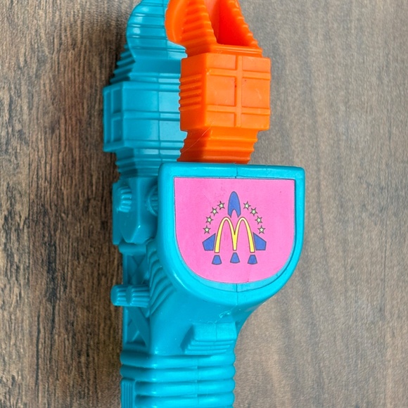 VINTAGE McDonald's Space Rescue LUNAR GRABBER Happy Meal toy 1994 Works - Picture 2 of 9